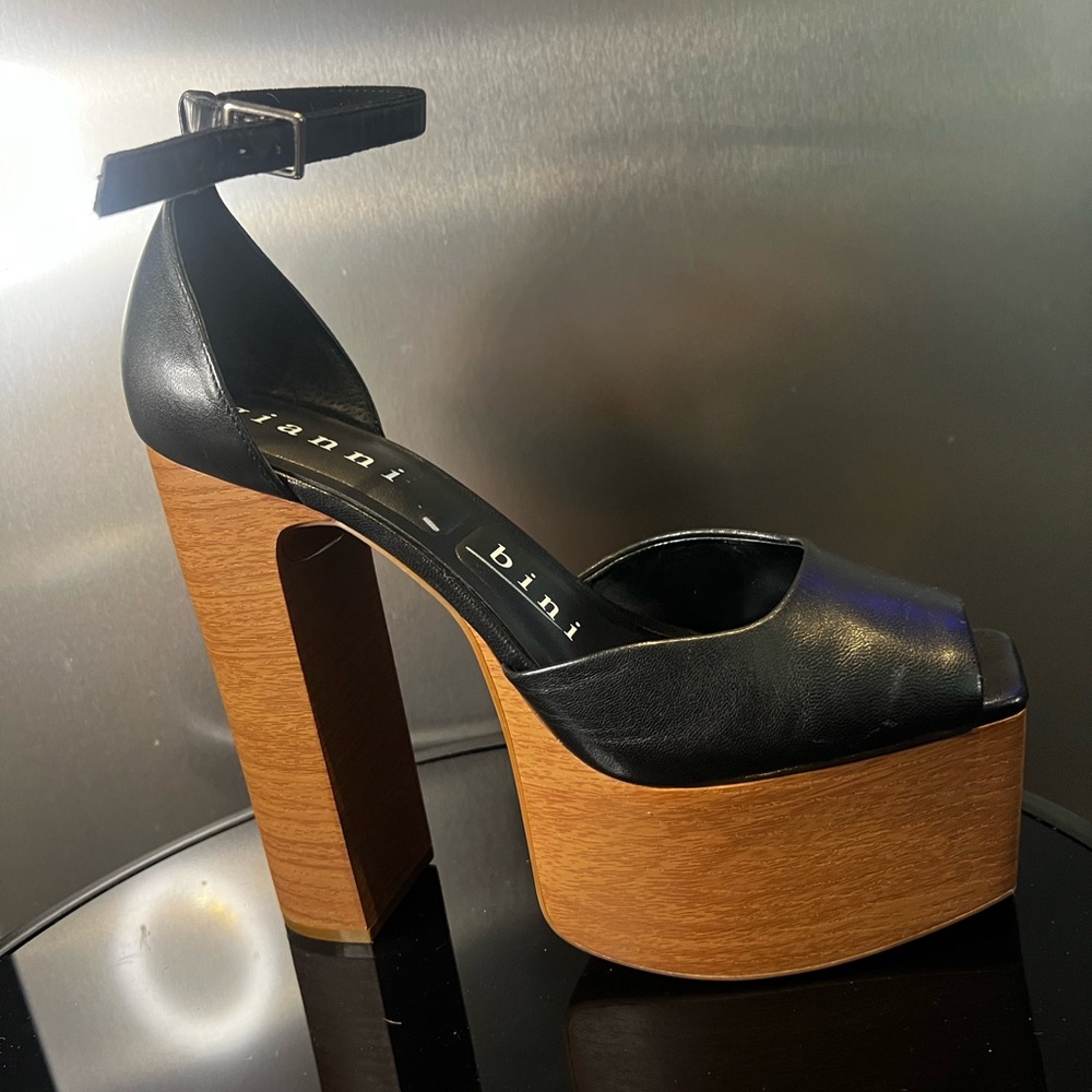 Black Platform Heels